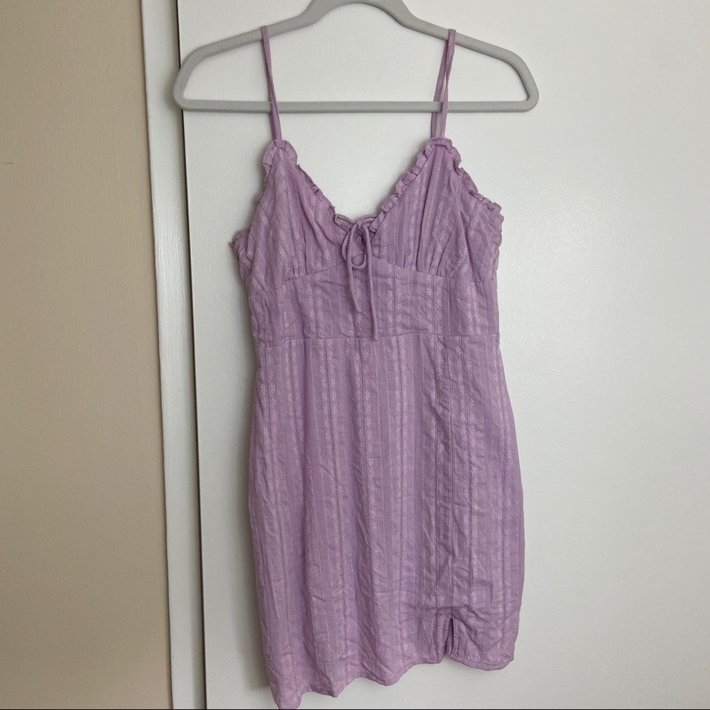 Lavender Mini Dress